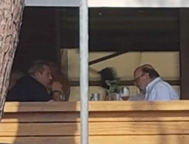 Ο Καμμένος γευμάτισε παρέα με τον Αντώναρο σε ψαροταβέρνα της Θεσσαλονίκης (φώτο)